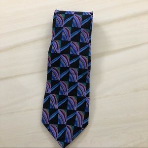 J. Garcia Liquid Torso Collection Ten Silk Tie